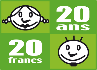 20 ans 20 francs
