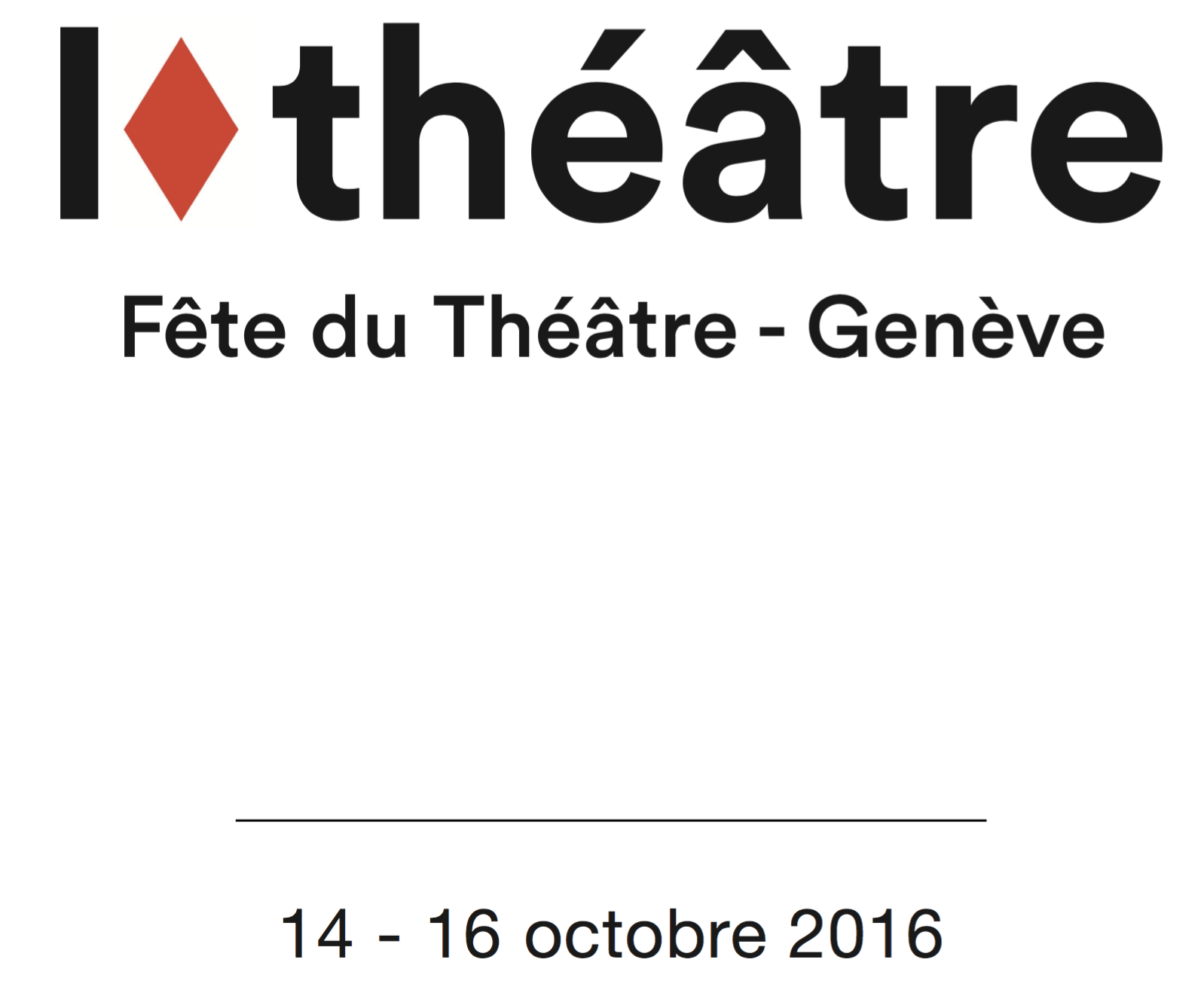 La fête du Théâtre